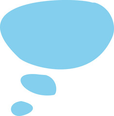 Abstract Thought Bubble Vector

