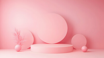 Pink heart-shaped mirror hanging in a modern bathroom, perfect for Valentine's Day decoration
