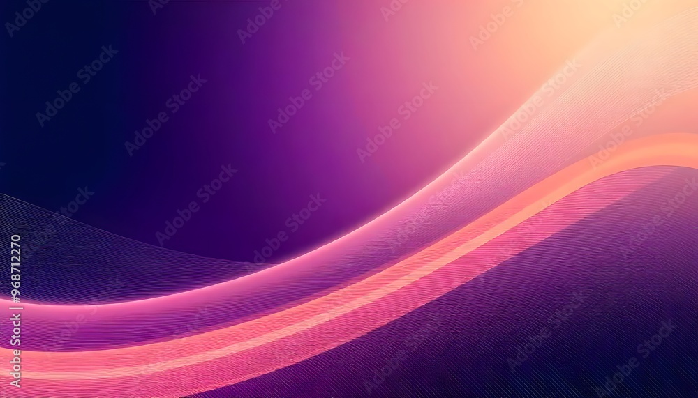 Poster abstract colorful background with smooth curved lines and gradient swirling, iridescent liquid with 