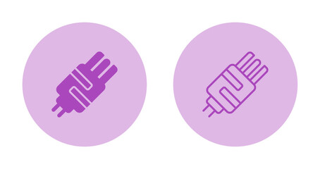 Obraz premium Plug Vector Icon
