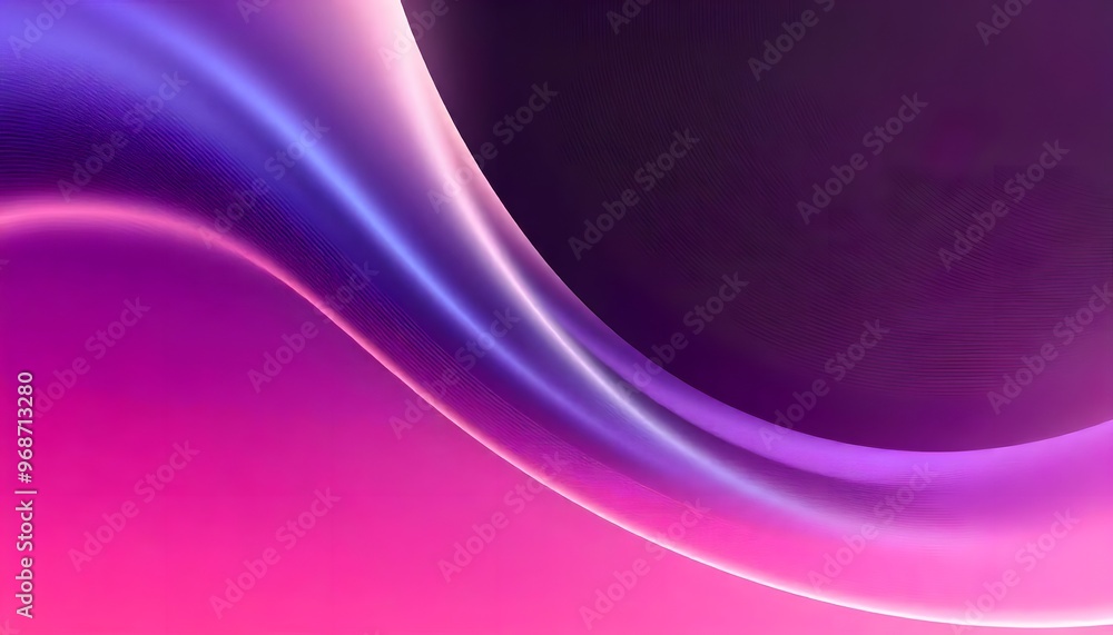 Poster abstract colorful background with smooth curved lines and gradient swirling, iridescent liquid with 