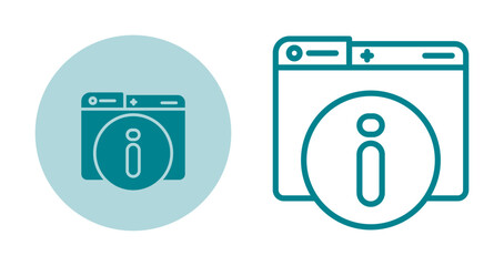 Information Symbol Vector Icon
