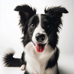 Fototapeta premium border collie puppy