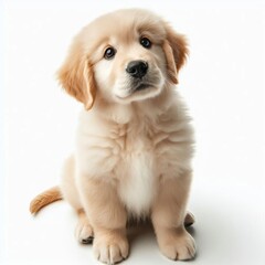 Fototapeta premium golden retriever puppy