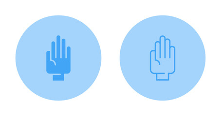 Obraz premium Hand Vector Icon