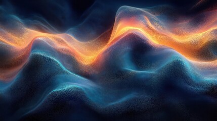 Obraz premium A surreal, cosmic-themed digital artwork featuring a vibrant explosion of light and color.