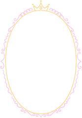 Pastel Coquette Frame for Invitation