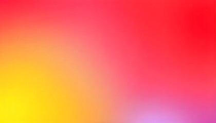 Vibrant background with a gradient transitioning from bright yellow to deep pink.