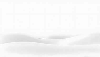 Obraz premium White abstract background with soft curves. Minimalist white background and subtle shadows.