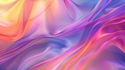 Vibrant Abstract Fabric Flow, an immersive display of swirling multicolored textiles, evoking movement and emotion through dynamic, fluid forms and rich hues.