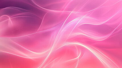 Obraz premium Soft Pink and Purple Flowing Abstract Design