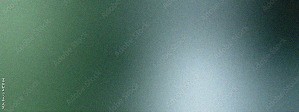 Poster abstract smooth gradient background transition from light to dark teal. blue green grainy color grad