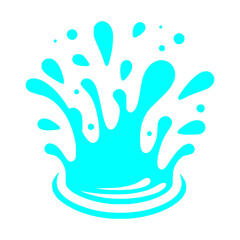 Fototapeta premium Energetic Water Splash