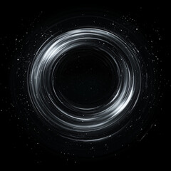 Silver Ring of Light in Cosmic Space