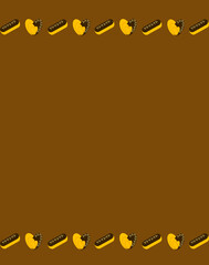 Western dessert  background