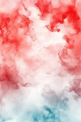 Fototapeta premium Abstract Red and Blue Smoke Background