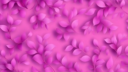 Obraz premium Seamless swirling floral pattern in soft pink and lavender hues, delicate petals and vines intertwining, Art Nouveau style, high contrast, vector illustration.