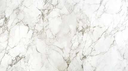 Obraz premium Marble pattern with soft white and gray hues, accented by thin silver veins for a minimalist look. No people. No logo.