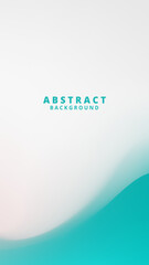 Refreshing and modern abstract background featuring a flowing teal design.