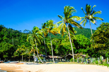 Praia do Jabaquara, Ilha Bela São Paulo Brasil.