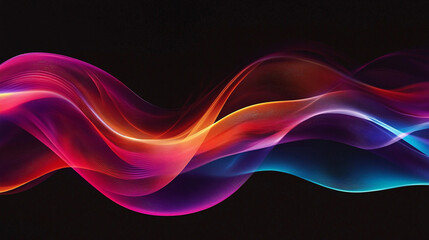 Abstract color wave on background, abstract colorful background