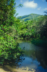 Praia do Jabaquara, Ilha Bela São Paulo Brasil.
