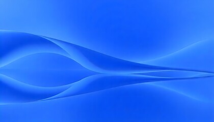 Fototapeta premium Blue abstract background with soft curves. swirling, blue wave with translucent ripples.