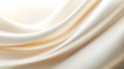 Abstract minimalist forms in neutral shades, soft gradients and shadows, smooth and flowing shapes creating a balanced and peaceful composition