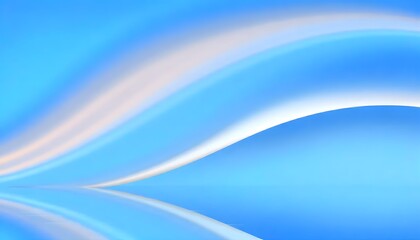 Blue abstract background with soft curves. swirling, blue wave with translucent ripples.
