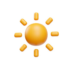sun 3d icon