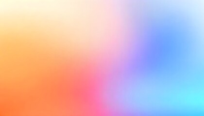 Obraz premium Minimalist blur background with a gentle yellow-to-pink gradient.