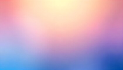 Minimalist blur background with a gentle yellow-to-pink gradient.