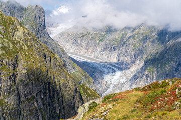 Schweiz Aletschgletscher