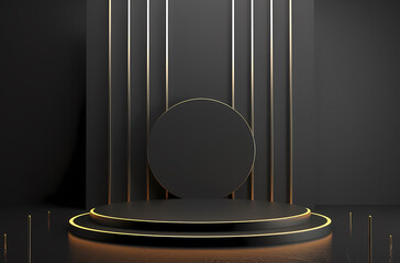 Product booth background