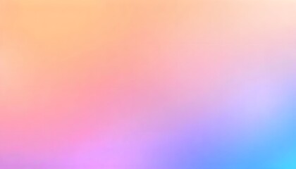 Obraz premium Gradient background with soft blended multicolour background. soft, blurred gradient transitioning from pink to blue.