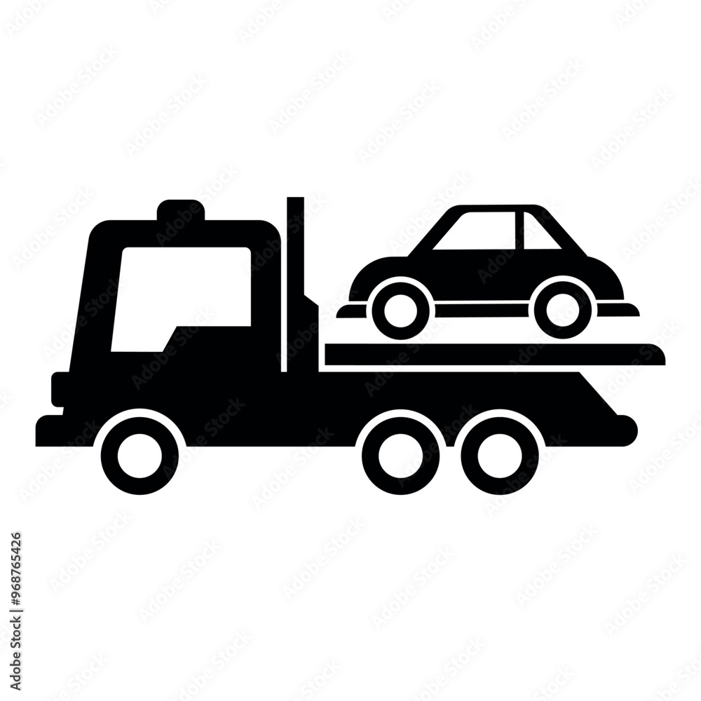 Poster towing icon