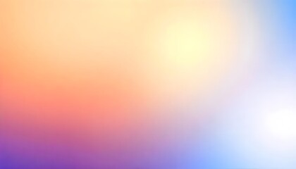 Obraz premium Gradient background with soft blended multicolour background. soft, blurred gradient transitioning from pink to blue.