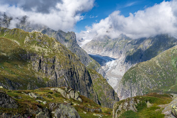 Schweiz Aletschgletscher