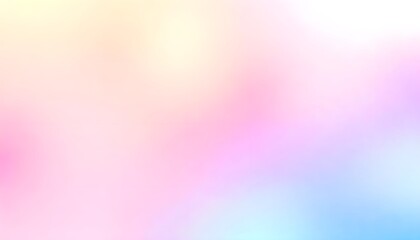 Soft, blurred gradient of pink to purple and yellow.