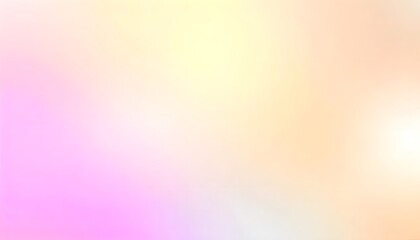 Obraz premium Soft, blurred gradient of pink to purple and yellow pastel colors.