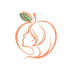 Premium and clean natural skin nutrition logo design