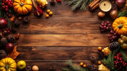 A beautifully arranged platter of Thanksgiving appetizers featuring seasonal fruits, nuts, and festive decorations on a rustic wooden table