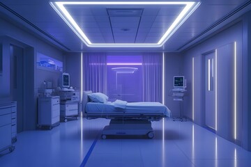 Hospital Room Interior Design