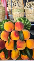 apricots in a basket