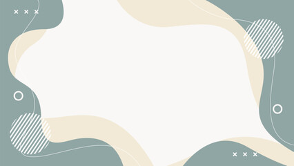 Minimalist abstract geometric background. Vector illustration backdrop in pastel color. Suitable for template designs, banners, covers, posters, cards, and others
