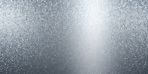 Silver texture background with shimmering metallic surface