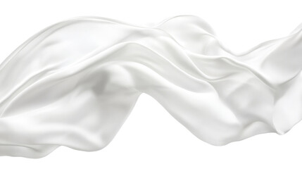 Obraz premium Soft white cloth are simple yet elegant for graphic design or wallpaper.