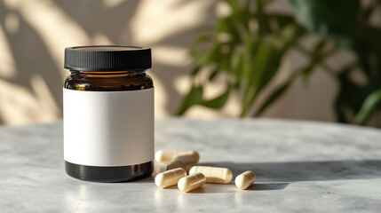 Dietary supplement ad mockup