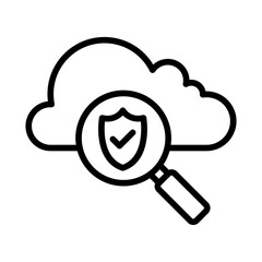 Cloud computing icon