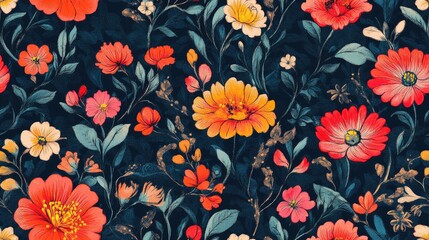 Digital dupatta design featuring floral patterns and ethnic motifs including seamless and Mughal designs for textile printing